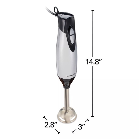 Hamilton Beach 2-Speed Hand Blender 59765 Kitchen Multi-Tool Clean EXC Cond. - Picture 3 of 6